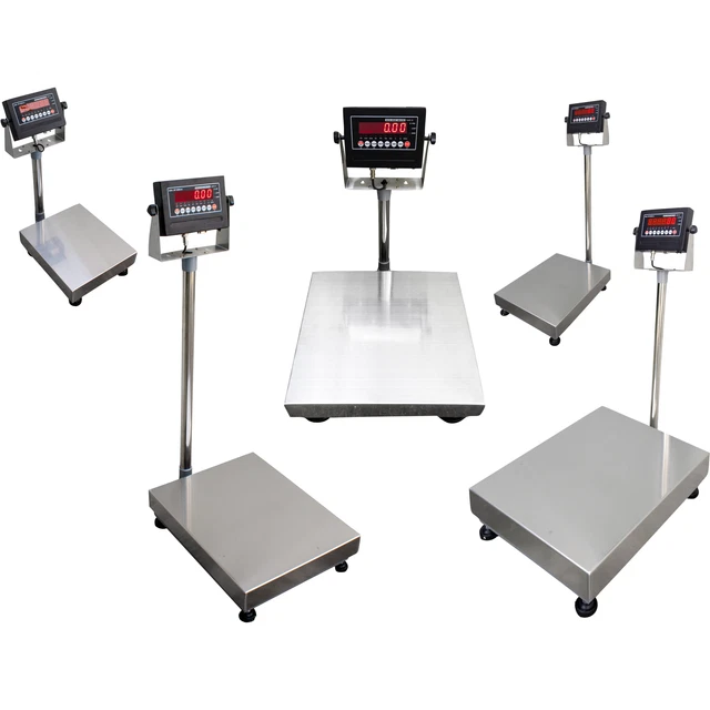 DIGITAL PLATFORM SCALE NTEP 24"x 24" Bench Scale with LED Display 500 x