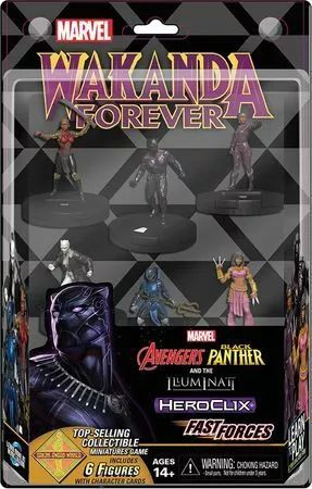 Avengers Black Panther and the Illuminati Fast Forces (Marvel Heroclix)