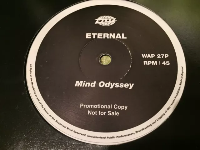 ETERNAL Mind Odyssey WARP RECORDS 1992 UK 12" 1-SIDED PROMO HOUSE TECHNO VG 2
