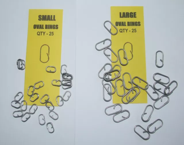 Oval Split Rings  - Coarse spinning, Sea Plugs Fishing