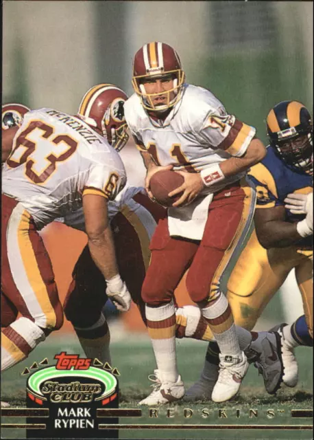 1992 Stadium Club Football Card Pick 1-249