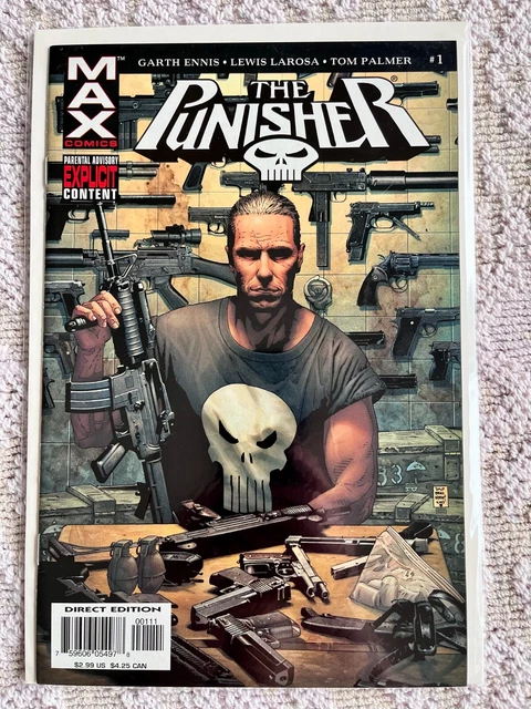 The Punisher #1 Marvel Max Comics 2004 NM Garth Ennis