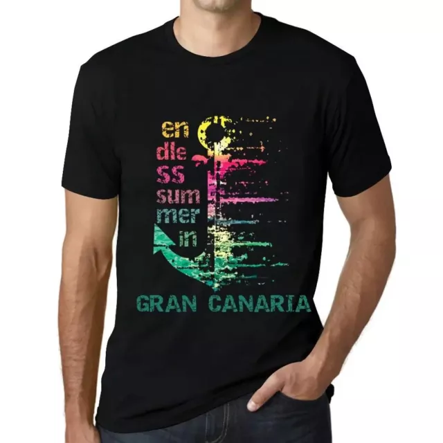 Camiseta Estampada para Hombre Verano Interminable En Gran Canaria – Endless