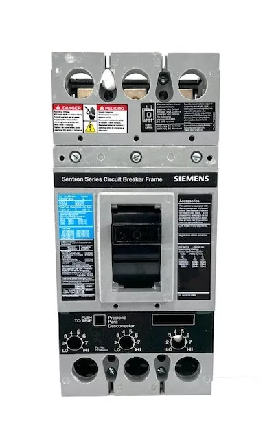 NIB - Siemens - FD63F250 - Molded Case Circuit Breaker - 250A, 3-Phases, 600V