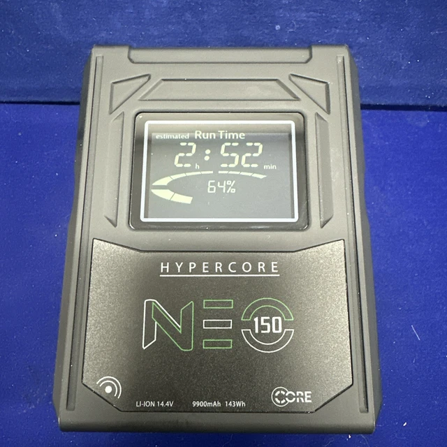 Mini batería de iones de litio Core SWX Hypercore NEO-150S 143Wh 14.4V 9900mAh montaje en V