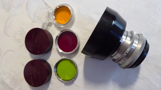 Carl Zeiss Jena Tessar  Objektiv 1:3,5 Red "T" 1:3,5 f = 5 cm/ M42