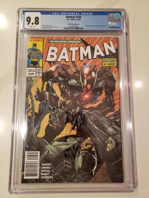 Batman 126 March variant CGC 9.8, freshly graded DC Comics 2022