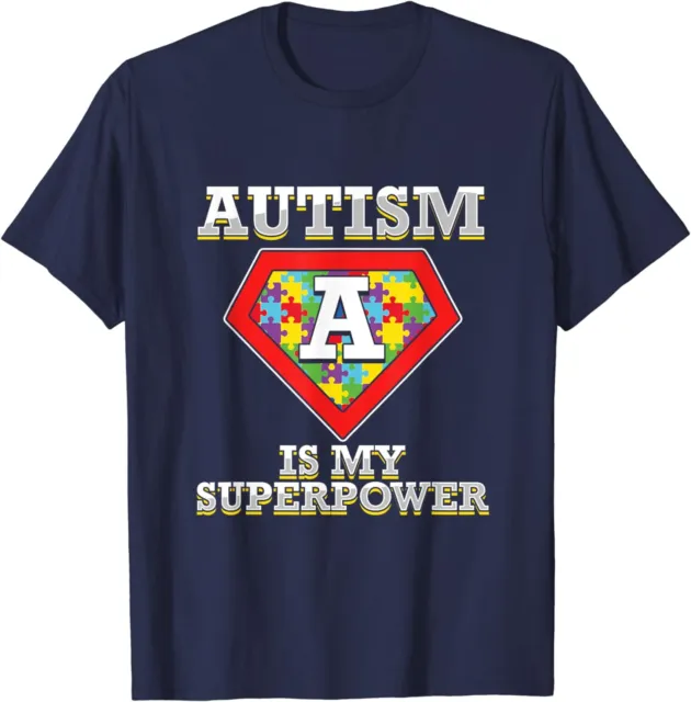 Autism Awareness Support Autistic Power Puzzle Health Unisex T-Shirt