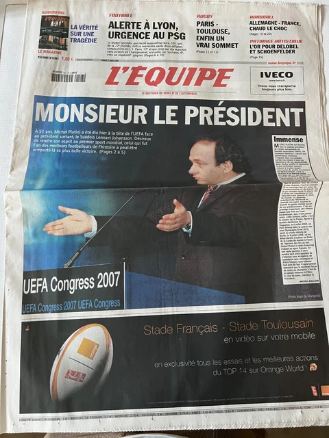 journal l'equipe N°23360-11/7/2018 Mondial 2018 France Belgique Umtiti