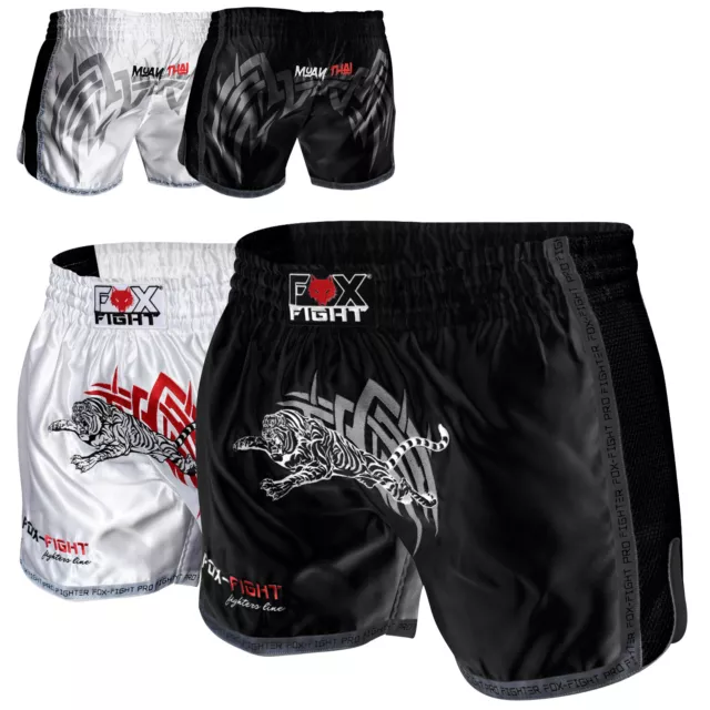 FOX-FIGHT Tig MMA Fight Hosen Short Muay Thai Kickboxen UFC Kampfsport Boxen