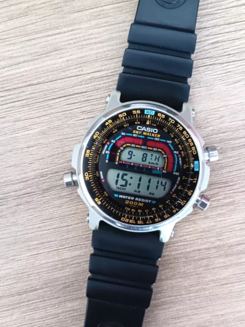 VINTAGE CASIO DW 4000 RARE SKY WALKER Timecop Watch EUR 679 00 PicClick IT