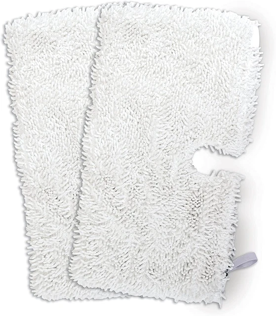 2X Scrub Mop Pad Fit Shark Steam Pocket Mop S3501 S2901 SE450 for All Hard Floor