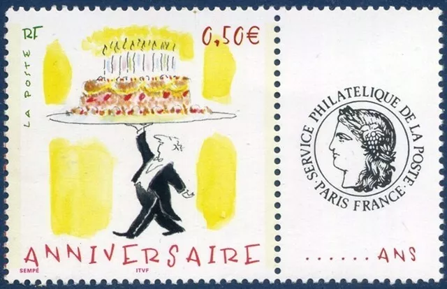 TIMBRE FRANCE  PERSONNALISE 2004 N° 3688A  NEUF **  Logo "Cérès"