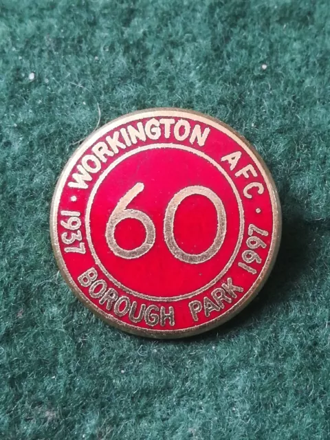 Old Workington Association Football Club Badge.