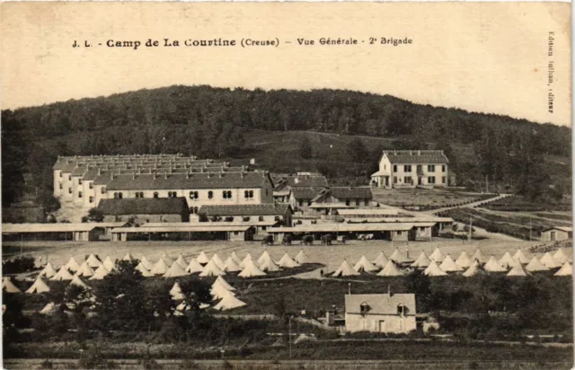 CPA MILITAIRE Camp de La Courtine-Vue Générale (316293)