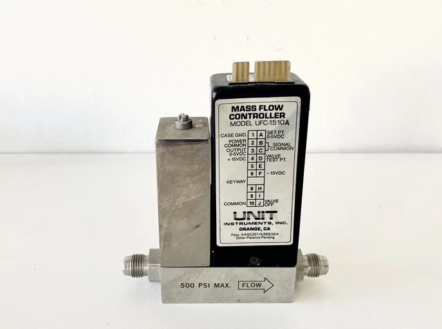 Unit UFC-1510A MFC Mass Flow Controller NH3 10 SLM