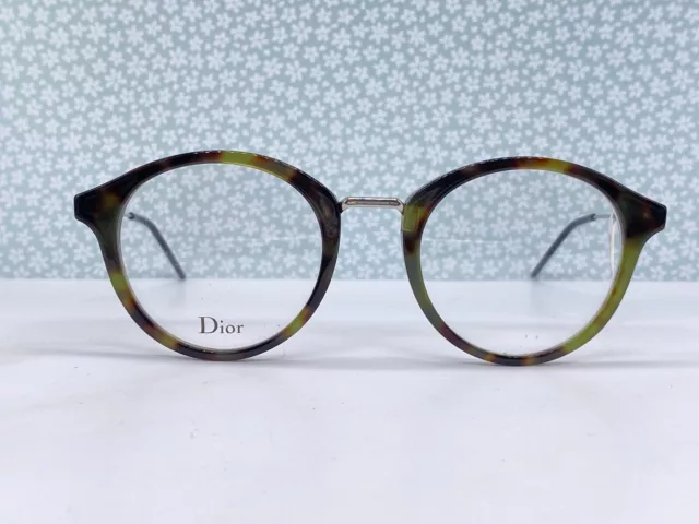 Dior Brille Herren Rund Braun Grau groß Panto Black Tie 228