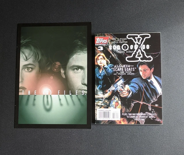 The X Files Comics Digest #3 Topps Comics With Player Notebook Checklist (VF+)