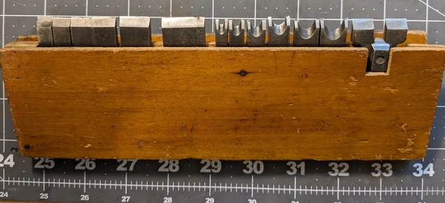 Set 13 Vintage No-Notch Blades for Stanley No. 45 or 55 Combination Plow Plane