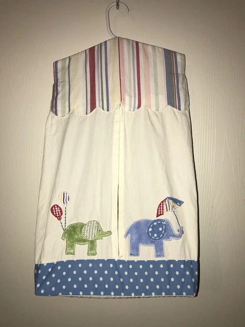 Diaper Staker Organizer Holder Big Top Circus Tent Parading Elephants Somersault