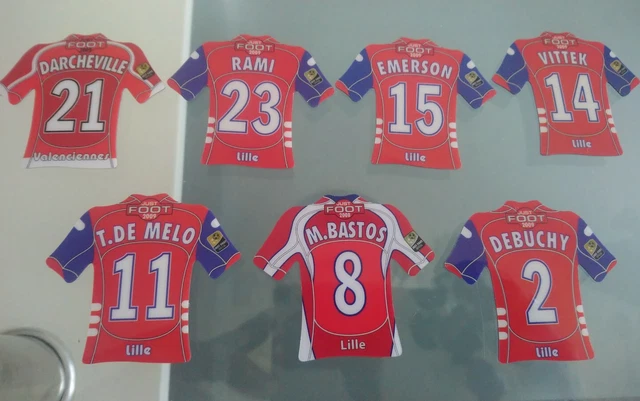 MAILLOT LILLE LOSC Cheyrou Coupe De La Ligue saison 1999-2000 EUR 160,00 - FR