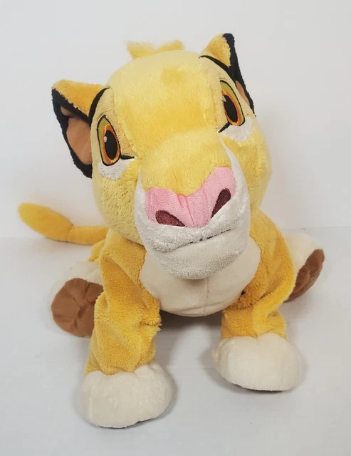 Simba Stuff DISNEY STORE THE Lion King Young Simba Stuffed Animal Plush 14