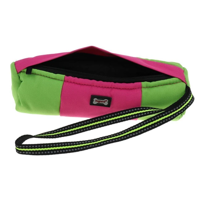 Delicias para perro bolsa de entrenamiento mascota maniquí entrenamiento bolsa de bocadillos fácil de usar