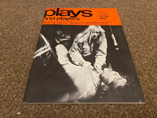 PLAYS AND PLAYERS Magazine 1968 Nov Annabel Leventon Oliver Tobias ...