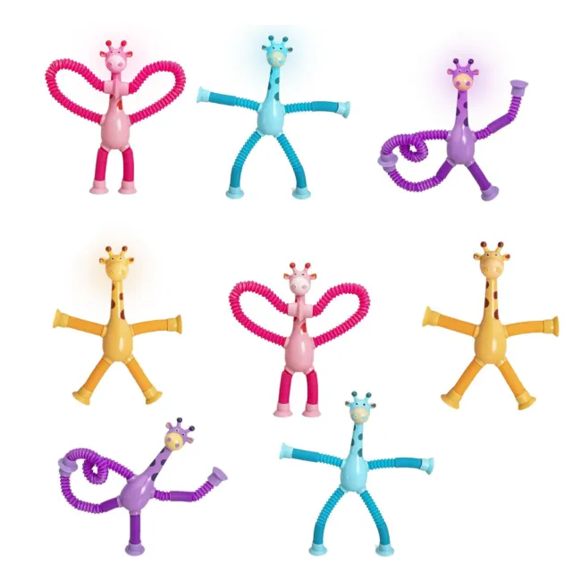 Aspirapolvere tubo telescopico giraffa cartone animato giocattoli educativi divertenti per bambini