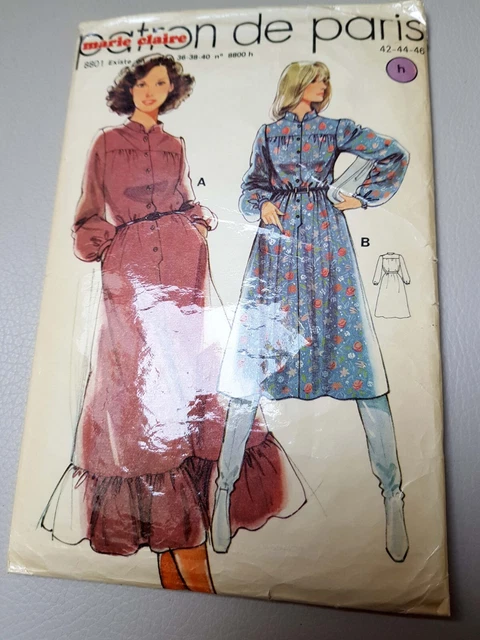 Couture Vintage: Avec patrons à taille réelle en 3 tailles 36/38 - 38/40 - 40/42