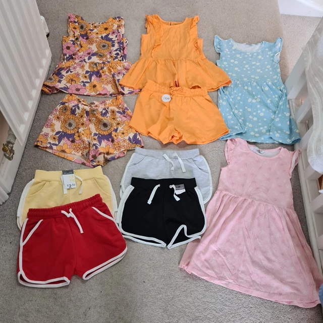 girls summer bundle 5-6 years excellent next set holidays bundle