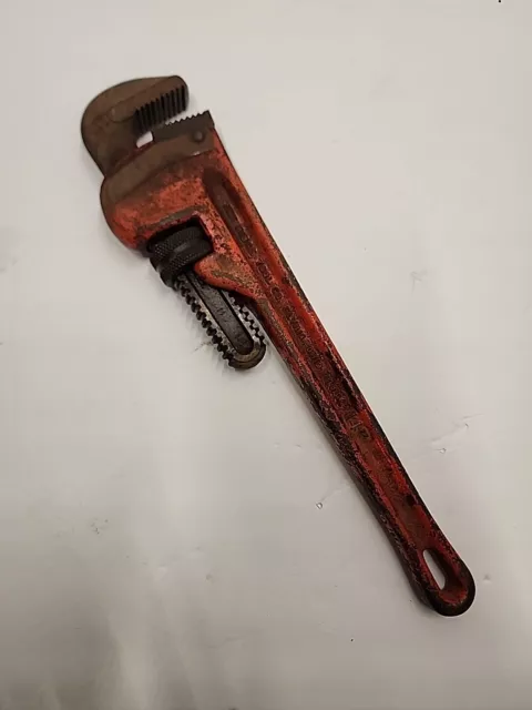 Ridgid 14” Pipe Wrench Adjustable,  Heavy Duty Steel. Made In USA.