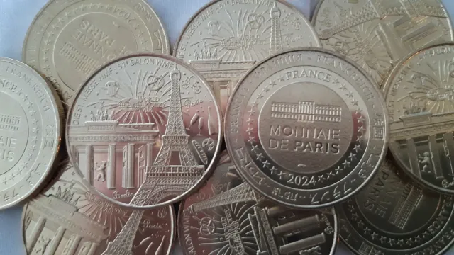 Tube vide pour 20 pièces pièces de monnaie médailles jusqu'à 39 mm
