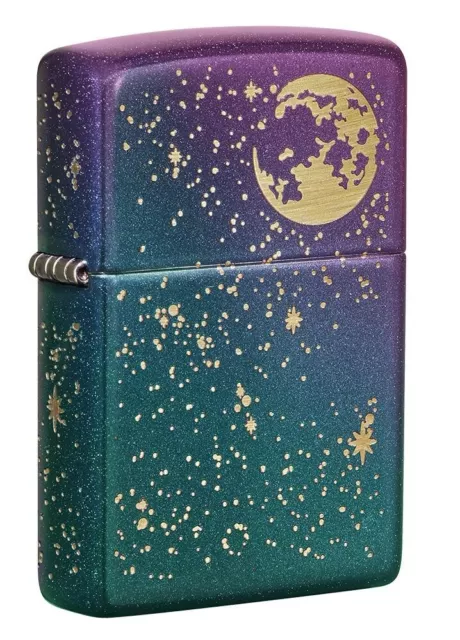 Zippo Windproof Lighter Iridescent Finish STARRY SKY GENUINE New & Boxed