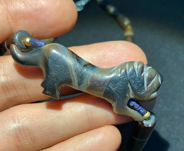 Ancient Cambodian Antique Old beads Angkor periods Necklace 6