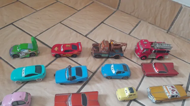 Disney Pixar Lot De 20 Voitures Cars De Course Lot 12 3