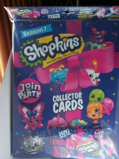 Shopkins Season 7 Collector Album Bonus 2 Packs