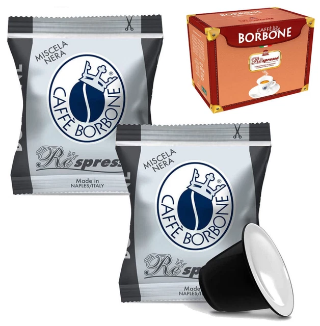 KGC Shop Caffè Borbone 600 Capsule Respresso Per Nespresso MIX NERA, ROSSA, BLU - Foto 8