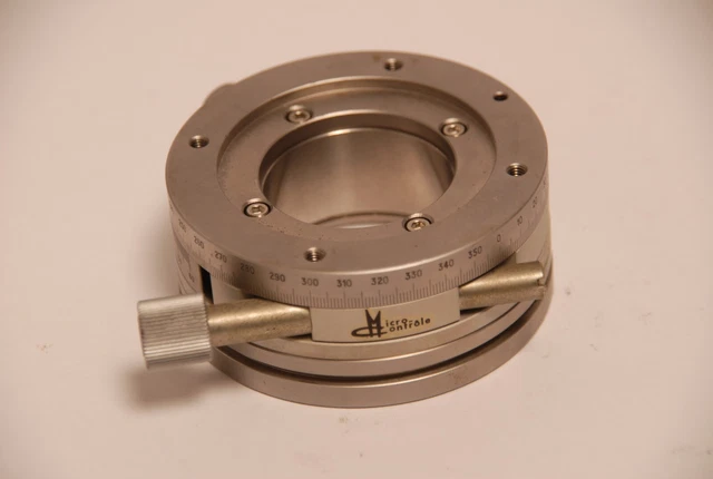Micro-controle Positioniertisch Rundtisch Ø 80mm Positioniersystem rotary stage