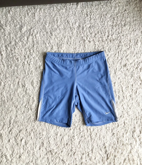 Leggings NIKE Dri-Fit Shorts High Waist Tight Running Laufhose S blau biker