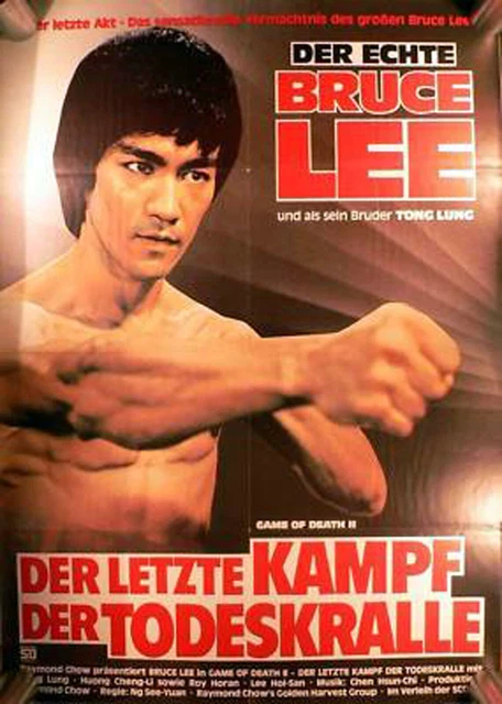 Bruce Lee Der Letzte Kampf Der Todeskralle DER LETZTE KAMPF der Todeskralle - Bruce Lee - Filmposter A1 84x60cm