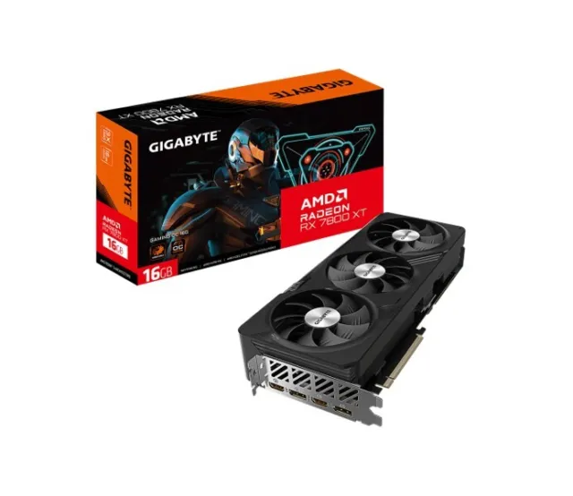 Gigabyte AMD Radeon RX 7800 XT Gaming OC 16G Video card, PCI-E 4.0, GDDR6, 2x...