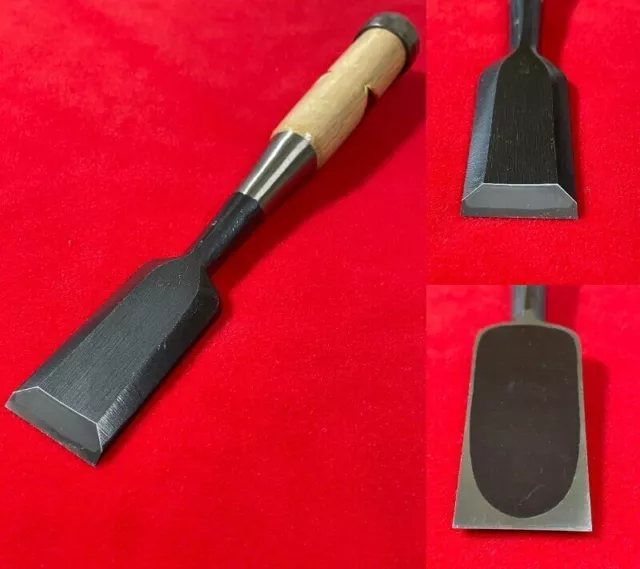 Japanese Chisel bench chisel Oire nomi 追入鑿 Yasusi Hanyu 30ｍｍ 羽生康