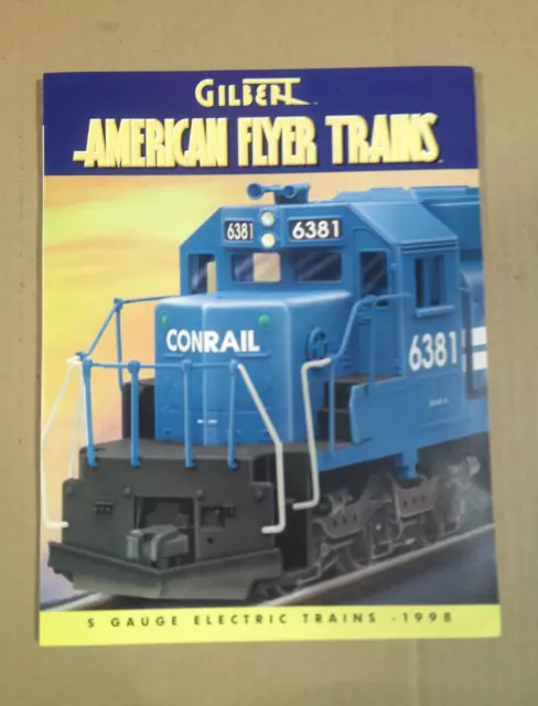 Vintage Lionel Toy Train Catalog 1998 American Flyer (2 Page)