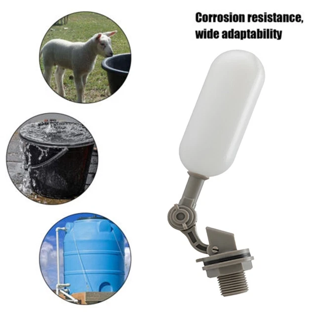 Installation facile vanne à bille flottante remplissage automatique arrêt DN15