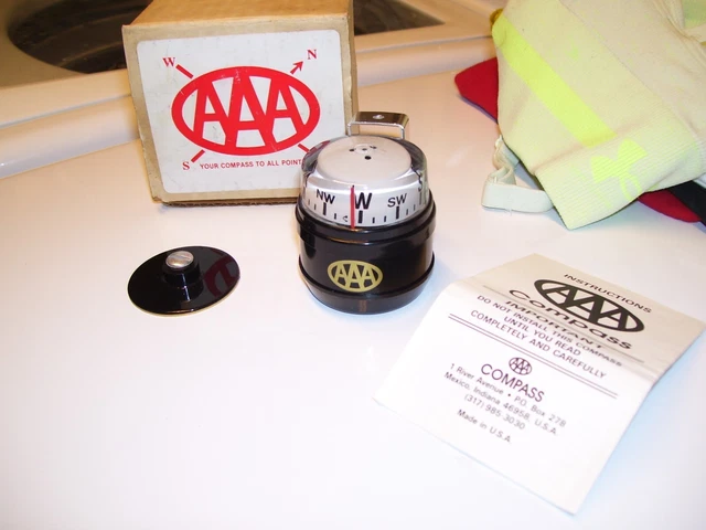 Vintage nos AAA compass auto Ford gm chevy rat hot street rod 72 gmc truck dodge