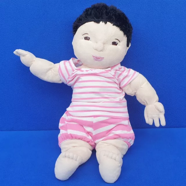 Ikea Lekkamrat Stoffpuppe Puppe Doll Puppe Schlenker Schwarze Haare