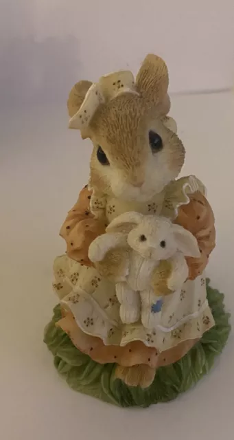 Enesco ”You’re A Blessing From Above” My Blushing Bunnies~Figurine~Rabbitt~Bunny