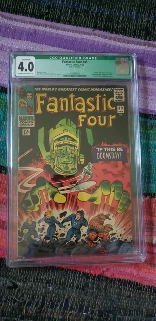 Fantastic Four #49 CGC 4.0 CR to OW Qualified PAGE 11 Missing 1st full Galactus