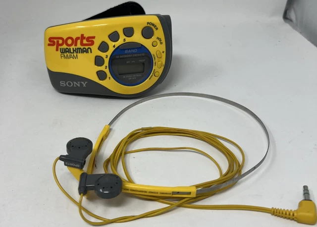 SONY SRF-M78 SPORTS WALKMAN FM/AM Fitness Armband Music